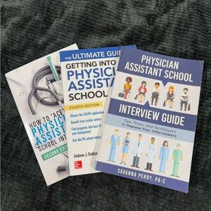 Getting into Physician Assistant School Bundle of Three Books